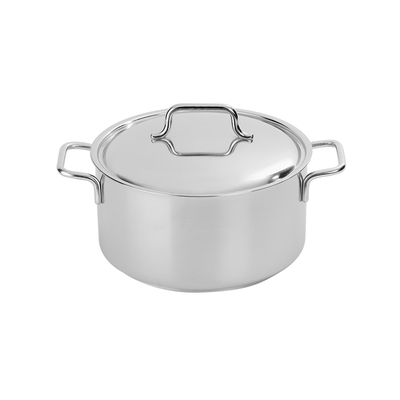 Apollo - Garnek ze stali Silvinox, 8,4 litra, Ø 28 cm, Demeyere