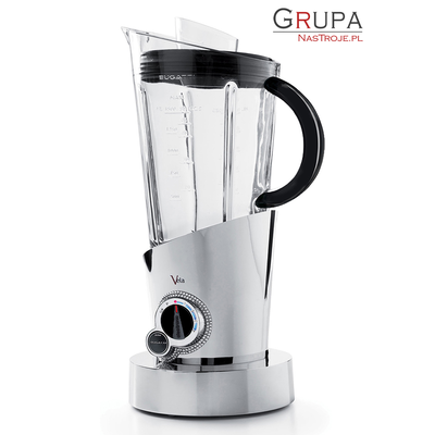 Chromowany blender Vela ze 146 kryształami Swarovskiego, Bugatti