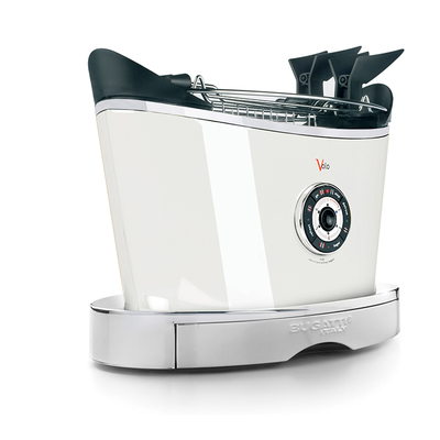 Biały automatyczny toster Volo, Bugatti