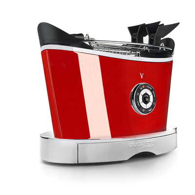 Czerwony automatyczny toster Volo, Bugatti