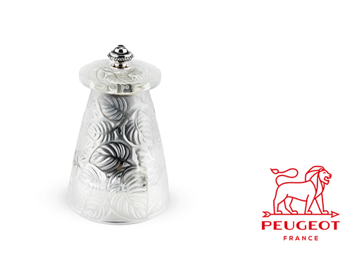 René Lalique - Luksusowy młynek do pieprzu, szkło kryształowe, design 1924 rok, Peugeot