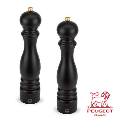 Paris - Młynki do przypraw w stylu retro, mechanizm U-Select, ciemny buk, 30 cm, Peugeot