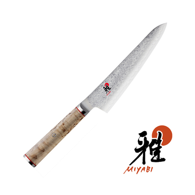 5000 MCD - 100-warstwowy, mistrzowski damasceński nóż uniwersalny, Shotoh, 14 cm, Miyabi