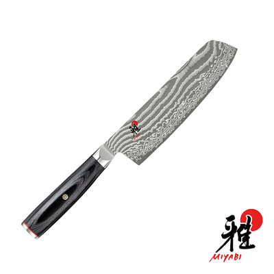 5000 FCD - 49-warstwowy, damasceński japoński nóż Nakiri 17 cm, Miyabi