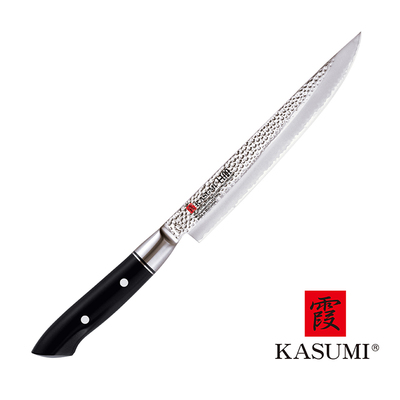 H.M. - Japoński, młotkowany nóż do filetowania i porcjowania, 20 cm, Kasumi