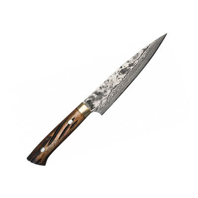 YBB - Mistrzowski, 61-warstwowy nóż uniwersalny 13 cm, stal VG-10, Takeshi Saji