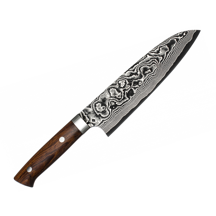 瀧 Nóż Santoku 18 cm Takeshi Saji IW | Prestiżowa Kuchnia