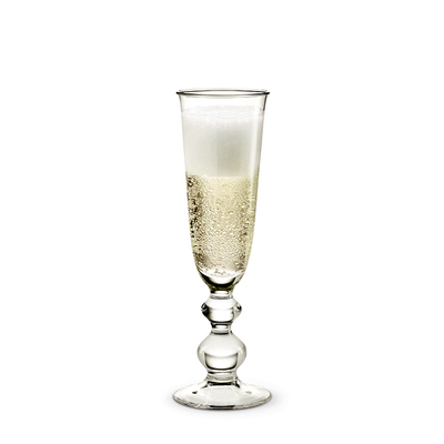 Charlotte Amalie - 4 luksusowe kieliszki do szampana, dmuchane szkło, 27 cl, Holmegaard