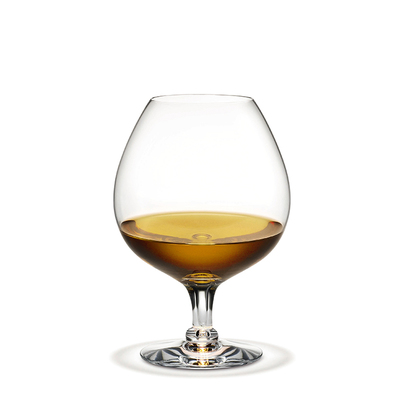 Fontaine - 4 subtelne kieliszki do koniaku i brandy, dmuchane szkło, 67 cl, Holmegaard