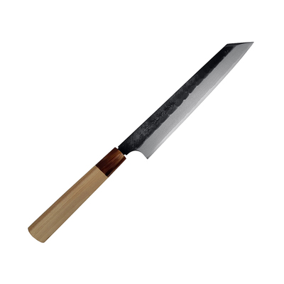Kurouchi Tradition - Mistrzowski nóż z czernionej stali Shirogami II, Kiritsuke 24 cm, Hideo Kitaoka