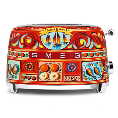 Dolce&Gabbana - Designerski toster na 2 kromki pieczywa, SMEG
