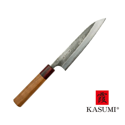Black Hammer 2 - Mistrzowski, ręcznie kuty tradycyjny nóż Ko-Yanagi, 15 cm, Kasumi