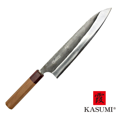 Black Hammer 2 - Mistrzowski, ręcznie kuty tradycyjny nóż kucharza Gyutoh, 21 cm, Kasumi