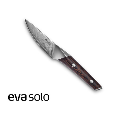 Nordic Kitchen - Kuty, japoński nóż do warzyw i owoców, 67-warstw stali AUS-10, 9 cm, Eva Solo