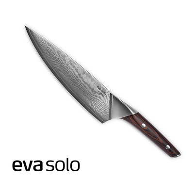 Nordic Kitchen - Kuty, japoński nóż kucharza Gyutoh, 67-warstw stali AUS-10, 20 cm, Eva Solo