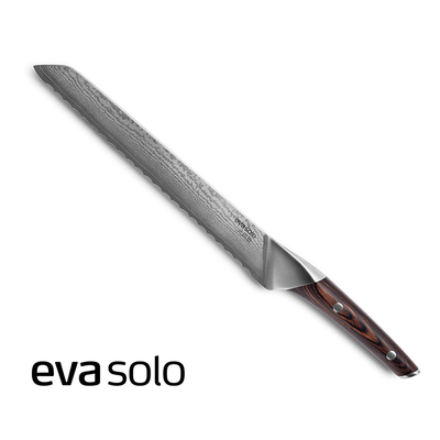 Nordic Kitchen - Kuty, japoński nóż do pieczywa, 67-warstw stali AUS-10, 24 cm, Eva Solo