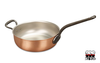 Classic - Ręcznie tworzona miedziana patelnia sauté, żeliwny uchwyt, 28 cm, Falk
