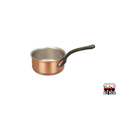 Classic - Ręcznie tworzony miedziany rondel, żeliwny uchwyt, 0,95 litra, Ø 14 cm, Falk