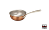 Signature - Miedziana patelnia sauté, ręczna produkcja, Ø 16 cm, Falk