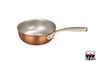 Signature - Miedziana patelnia sauté, ręczna produkcja, Ø 20 cm, Falk