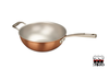 Signature - Miedziany wok / patelnia do risotto, ręczna produkcja, 3 litry, Ø 24 cm, Falk