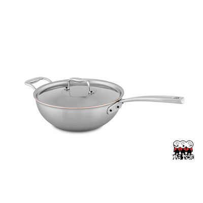 Risotto pan or wok copper core