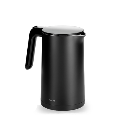 Enfinigy - Minimalistyczny, czarny czajnik elektryczny, 1,5 litra, Zwilling