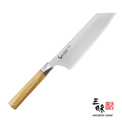 Beyond - Japoński nóż do warzyw i mięs Bunka, stal Aogami Super, 18 cm, Mcusta Zanmai