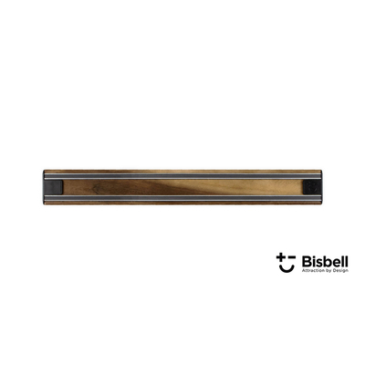 Drewniana, magnetyczna listwa na noże, Bisichef 35 cm, akacja, Bisbell