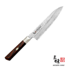 Supreme Hammered - Młotkowany, damasceński, krótki nóż kucharza Gyutoh, 18 cm, Mcusta Zanmai