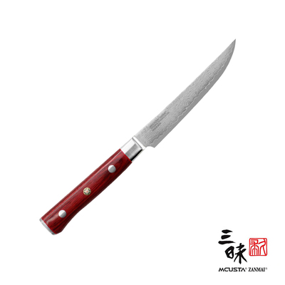 Classic Pro Flame - 33-warstwowy japoński nóż steków, 11,5 cm, Mcusta Zanmai
