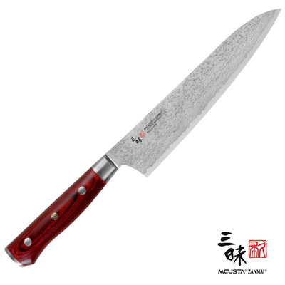 Classic Pro Flame - 33-warstwowy japoński nóż kucharza Gyutoh, 24 cm, Mcusta Zanmai