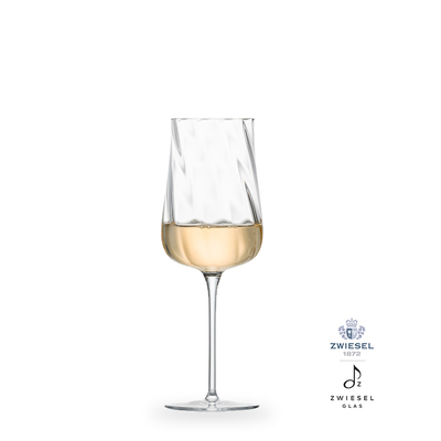 Marlène - 2 kieliszki do białego wina 22,1 cl, ręcznie tworzone, dmuchane szkło, Zwiesel GLAS