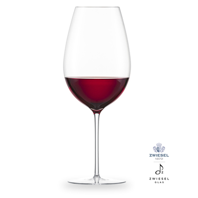 Enoteca - 2 kieliszki do czerwonego wina Bordeaux 101,2 cl, ręcznie tworzone, dmuchane szkło, Zwiesel GLAS