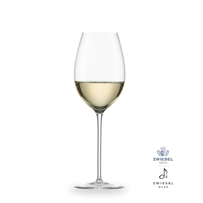 Enoteca - 2 kieliszki do białego wina Riesling 31,9 cl, ręcznie tworzone, dmuchane szkło, Zwiesel GLAS