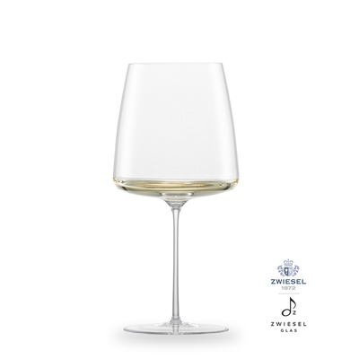 Simplify - 2 kieliszki do białego wina o bogatym aromacie 74 cl, ręcznie tworzone, dmuchane szkło, Zwiesel GLAS