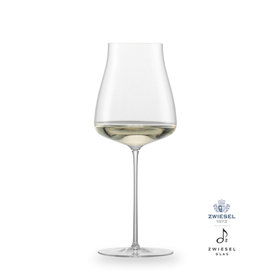 The Moment - 2 kieliszki do białego wina Riesling 45,8 cl, ręcznie tworzone, dmuchane szkło, Zwiesel GLAS