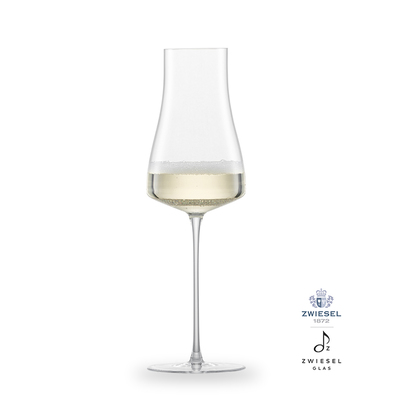 The Moment - 2 kieliszki do lekkich i świeżych odmian szampana 31,2 cl, ręcznie tworzone, dmuchane szkło, Zwiesel GLAS