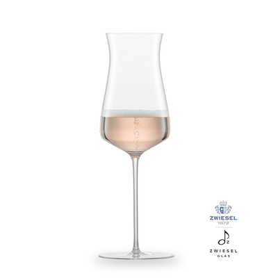 The Moment - 2 kieliszki do różowego szampana 37,4 cl, ręcznie tworzone, dmuchane szkło, Zwiesel GLAS