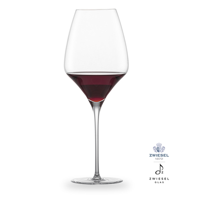 Alloro - 2 kieliszki do czerwonego wina Cabernet Sauvignon 80 cl, ręcznie tworzone, dmuchane szkło, Zwiesel GLAS