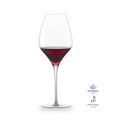 Alloro - 2 kieliszki degustacyjne - białe i czerwone wino 50,5 cl, ręcznie tworzone, dmuchane szkło, Zwiesel GLAS