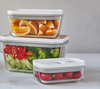 Fresh & Save - 3 szklane pojemniki do próżniowego pakowania, 0,35 l, 0,75 l i 1,6 l, Zwilling