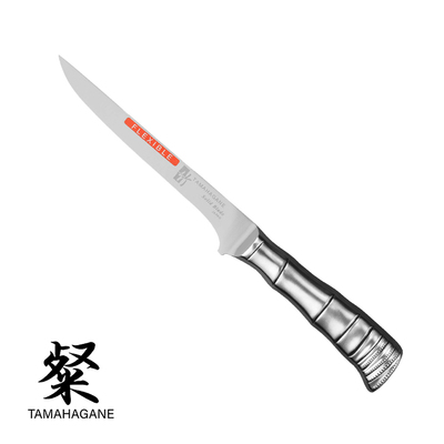 Tamahagane Bamboo - elastyczny japoński nóż do trybowania i filetowania, 16 cm, Kataoka