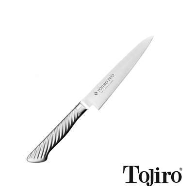 PRO - Japoński, 3-warstwowy nóż uniwersalny Shotoh, 12 cm, Tojiro