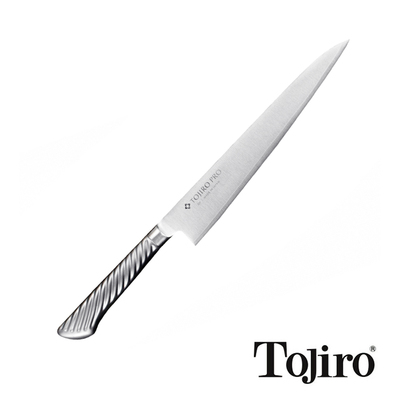 PRO - Japoński, 3-warstwowy nóż do porcjowania, Sujihiki, 18 cm, Tojiro