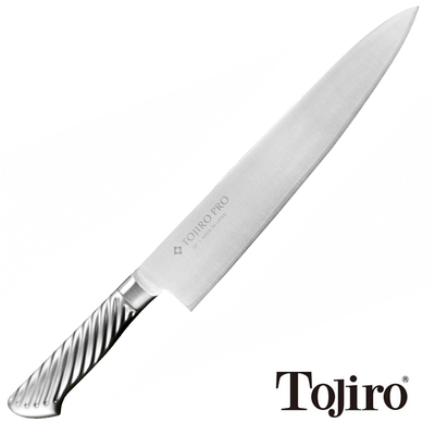 PRO - Japoński, 3-warstwowy, długi nóż kucharza Gyutoh, 27 cm, Tojiro