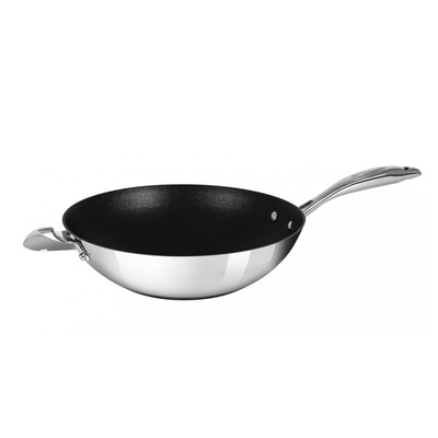 HaptIQ - Nieprzywierający wok z tytanowo-ceramiczną powłoką Stratanium Plus, Ø 32 cm, Scanpan