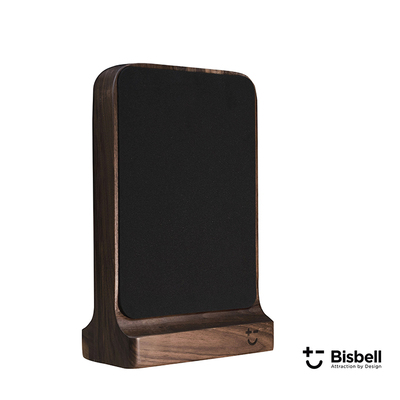 Dwustronny magnetyczny pulpit Soft Touch na 4-6 noży, 27,5 x 17,2 cm, orzech, Bisbell