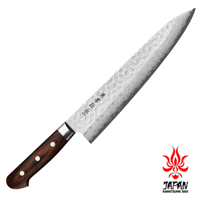 900 - 16-warstwowy japoński nóż szefa kuchni Gyutoh 24 cm, stal VG-10, Kanetsune