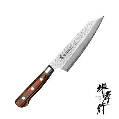 Hammered - Japoński 33-warstwowy nóż Kengata 16 cm, stal VG-10, Sakai Takayuki